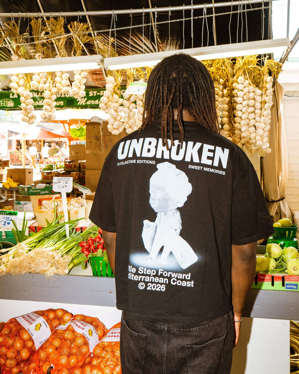 UNBROKEN BLACK T-SHIRT