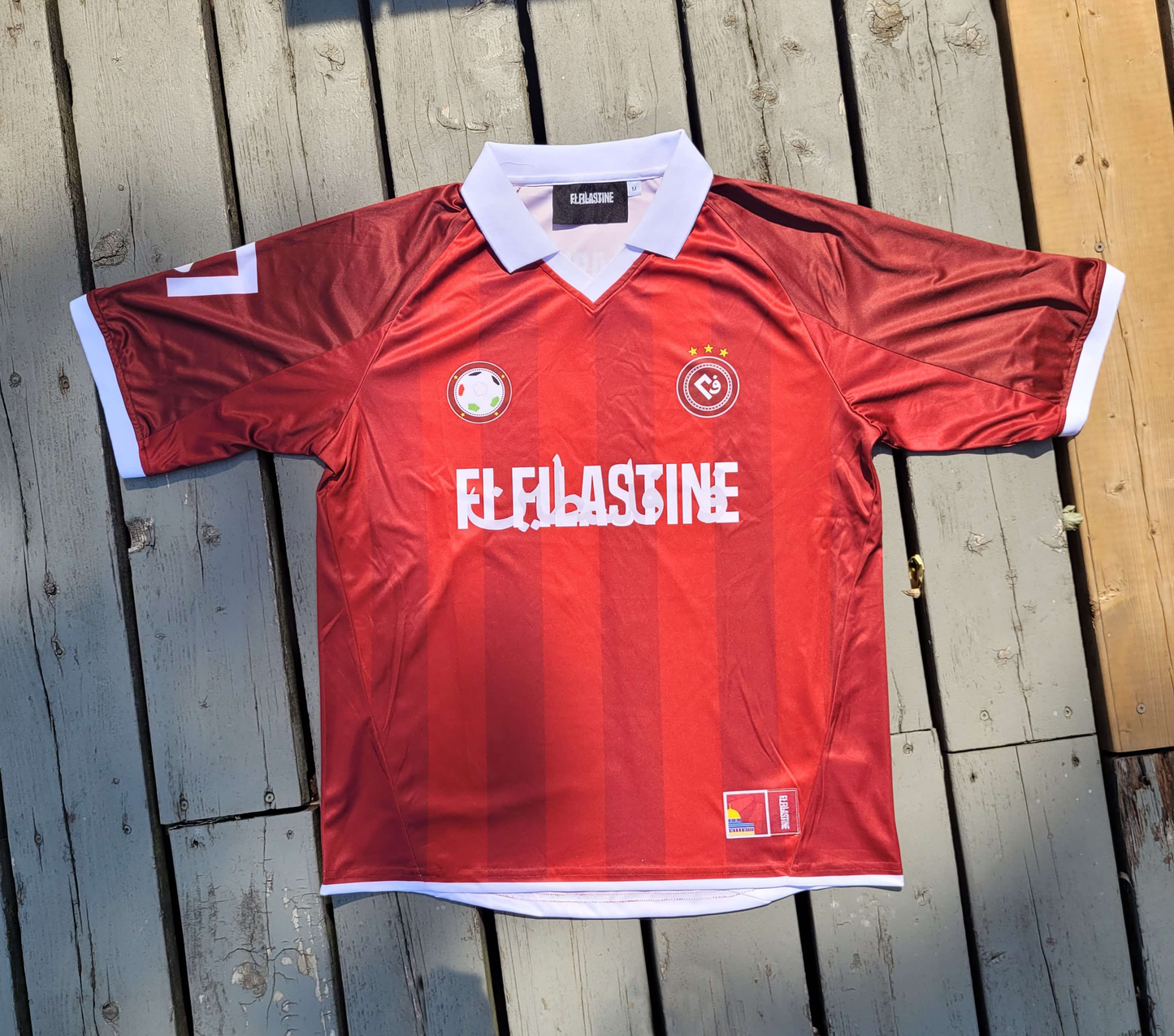 FI FILASTINE Jersey – Burgundy Edition