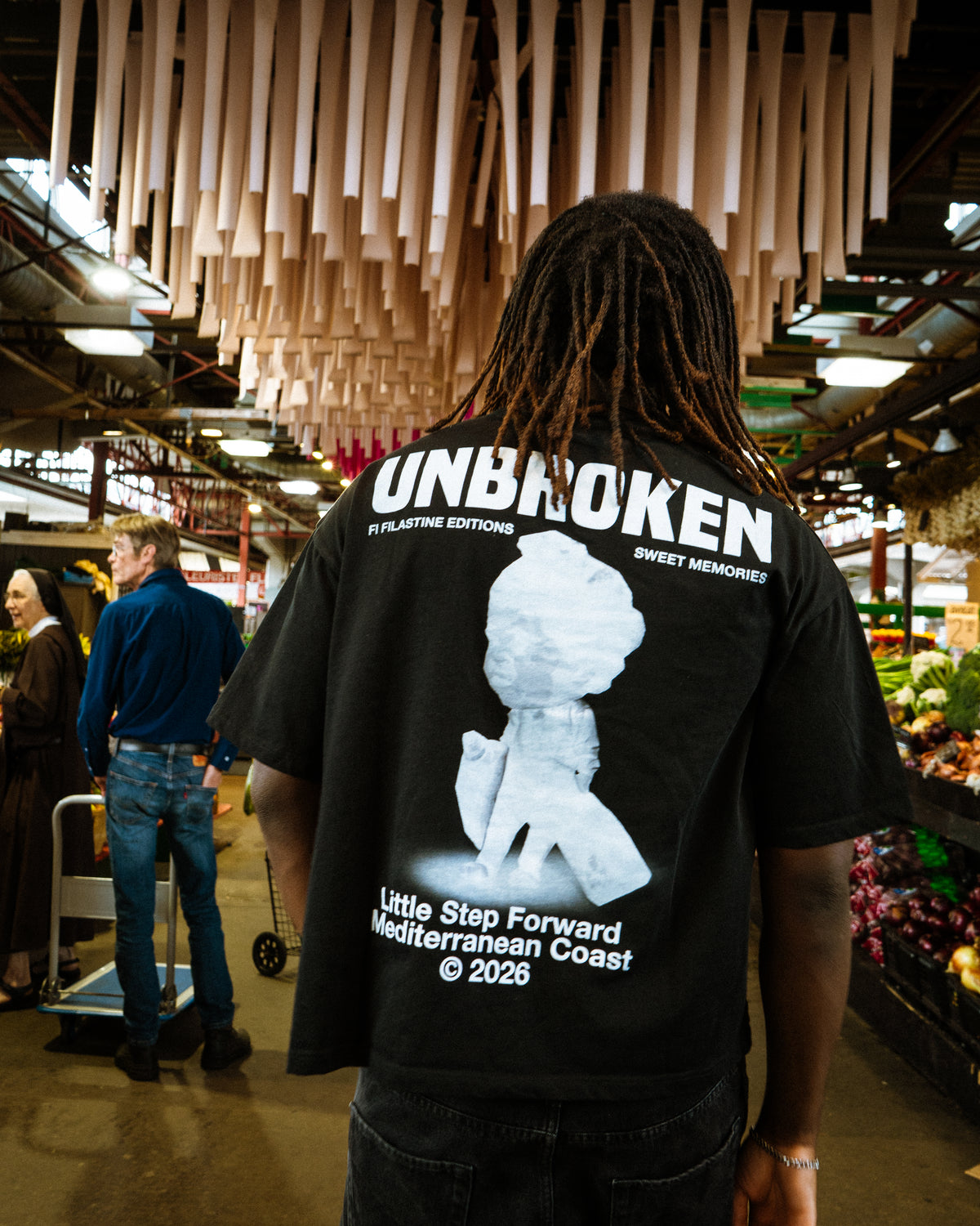 UNBROKEN BLACK T-SHIRT
